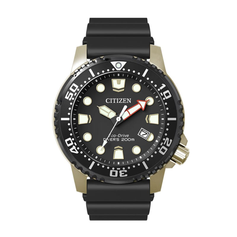 CITIZEN Eco-Drive Quartz Dive Mens Watch Stainless Steel