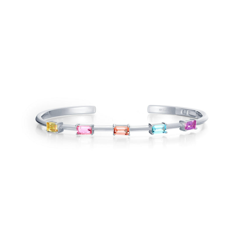 LaFonn Silver Princess Cut Tennis Bracelet 001-611-00218 | Enhancery  Jewelers | San Diego, CA